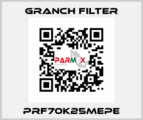 PRF70K25MEPE GRANCH FILTER