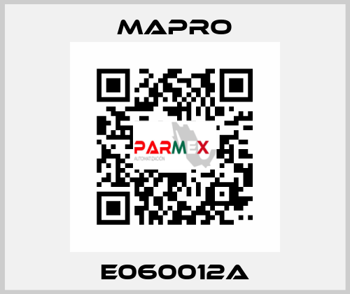 E060012A Mapro