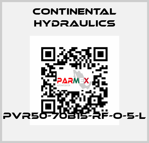 PVR50-70B15-RF-O-5-L Continental Hydraulics