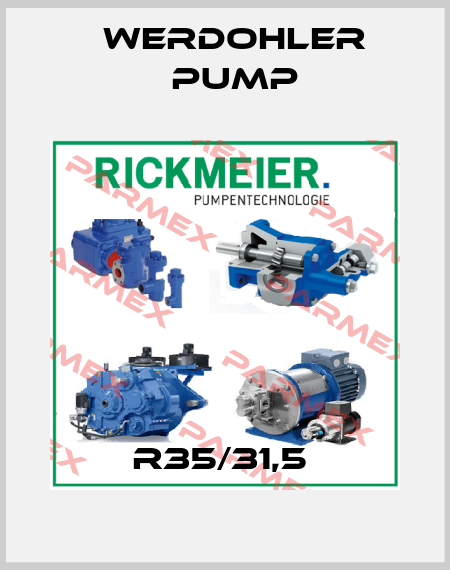 R35/31,5  Werdohler Pump
