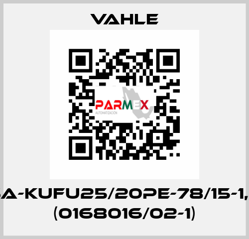 SA-KUFU25/20PE-78/15-1,0 (0168016/02-1) Vahle