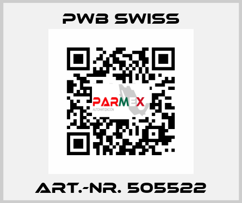 Art.-Nr. 505522 PWB Swiss