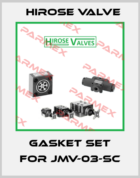 Gasket set for JMV-03-SC Hirose Valve