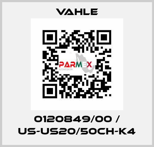 0120849/00 / US-US20/50CH-K4 Vahle