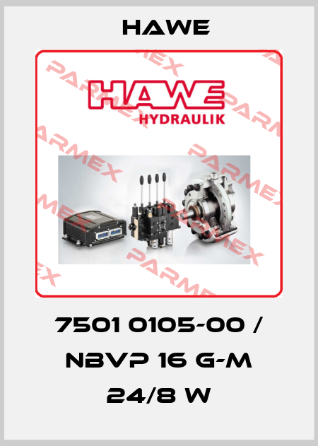 7501 0105-00 / NBVP 16 G-M 24/8 W Hawe