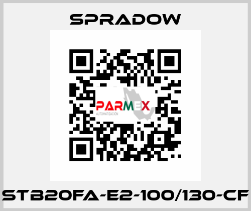 STB20FA-E2-100/130-CF Spradow