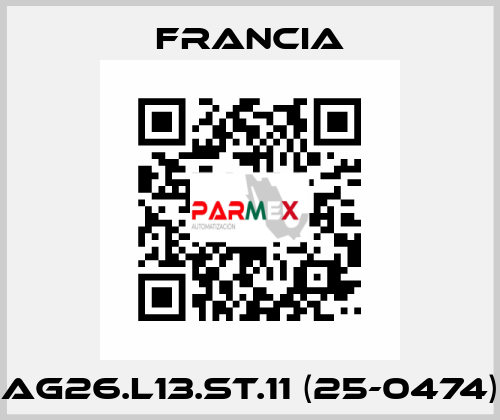 AG26.L13.ST.11 (25-0474) Francia