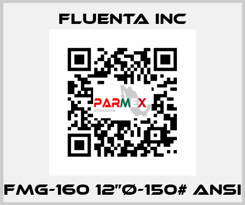 FMG-160 12”Ø-150# ANSI Fluenta Inc