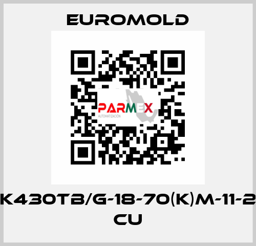 K430TB/G-18-70(K)M-11-2 CU EUROMOLD