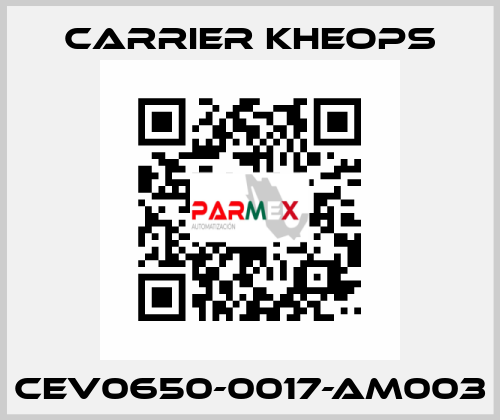 CEV0650-0017-AM003 Carrier Kheops