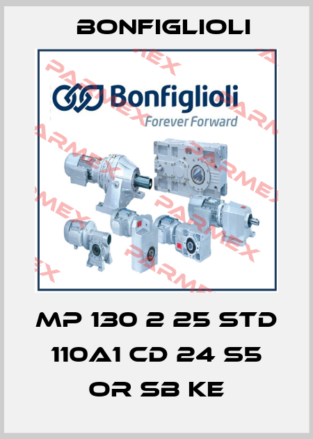 MP 130 2 25 STD 110A1 CD 24 S5 OR SB KE Bonfiglioli
