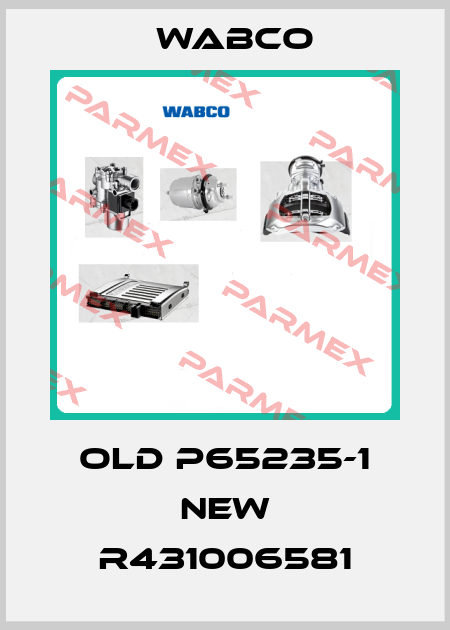 old P65235-1 new R431006581 Wabco