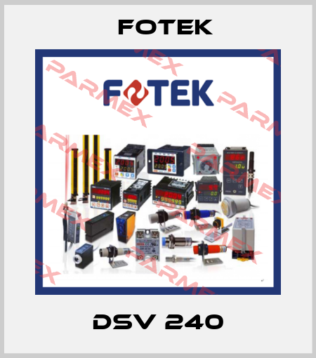 DSV 240 Fotek