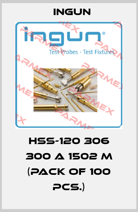 HSS-120 306 300 A 1502 M (pack of 100 pcs.) Ingun