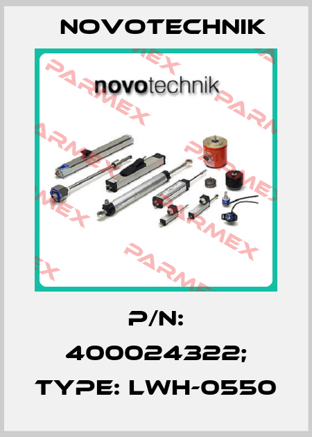 p/n: 400024322; Type: LWH-0550 Novotechnik