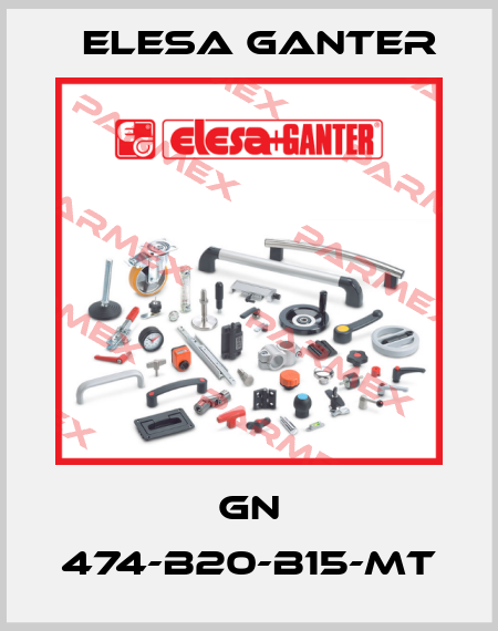 GN 474-B20-B15-MT Elesa Ganter