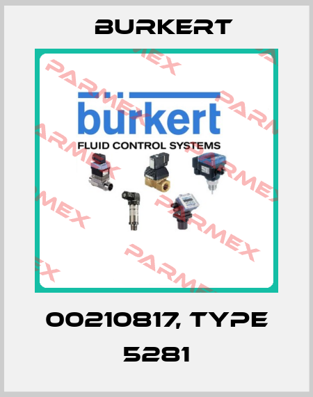 00210817, Type 5281 Burkert