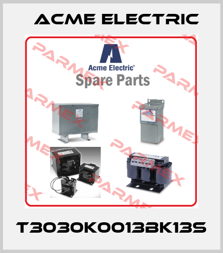T3030K0013BK13S Acme Electric