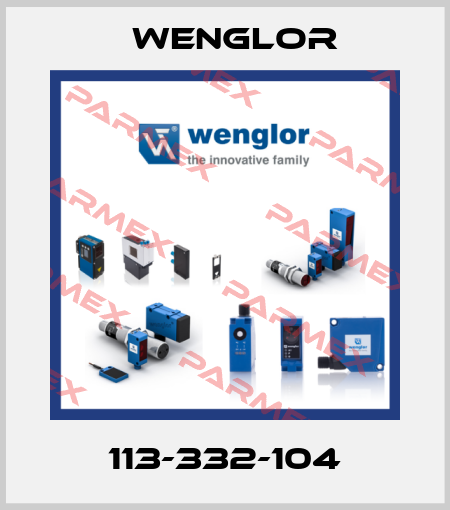 113-332-104 Wenglor