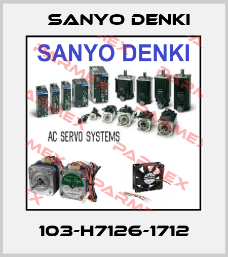 103-H7126-1712 Sanyo Denki