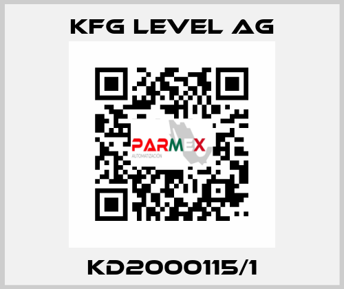 KD2000115/1 KFG Level AG