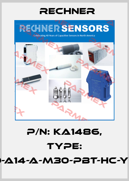 p/n: KA1486, Type: KAS-80-A14-A-M30-PBT-HC-Y5-1-E-NL Rechner