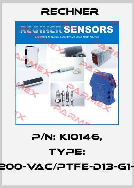 p/n: KI0146, Type: KFI-1-250-200-VAc/PTFE-D13-G1-IL4-ET-Y10 Rechner