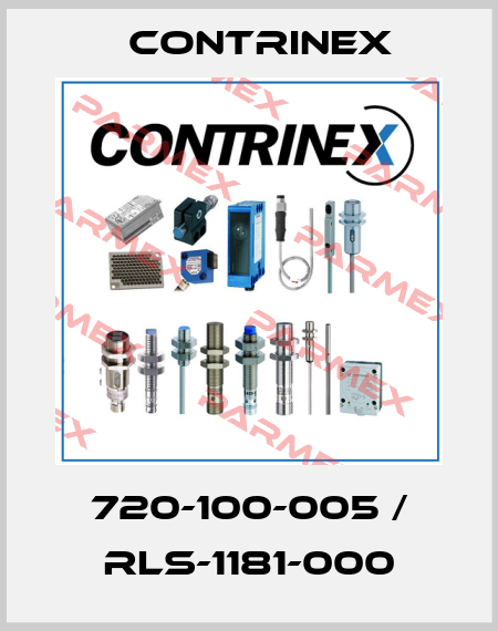 720-100-005 / RLS-1181-000 Contrinex