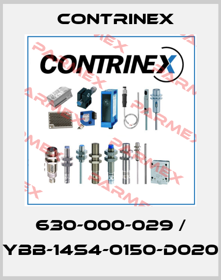 630-000-029 / YBB-14S4-0150-D020 Contrinex
