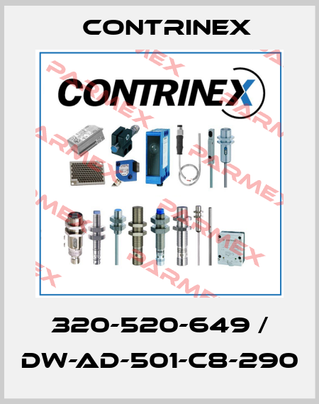 320-520-649 / DW-AD-501-C8-290 Contrinex