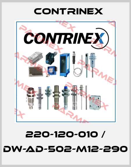220-120-010 / DW-AD-502-M12-290 Contrinex