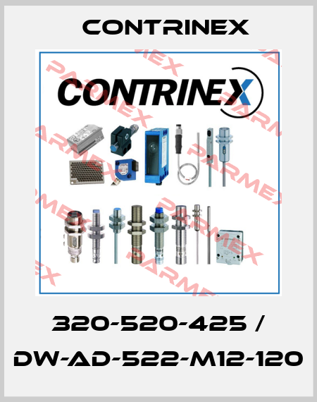 320-520-425 / DW-AD-522-M12-120 Contrinex