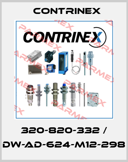 320-820-332 / DW-AD-624-M12-298 Contrinex