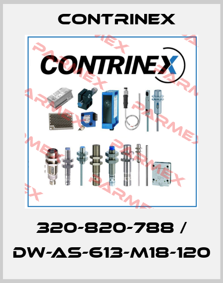 320-820-788 / DW-AS-613-M18-120 Contrinex