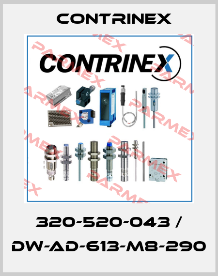 320-520-043 / DW-AD-613-M8-290 Contrinex