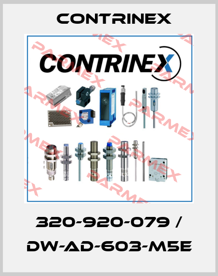 320-920-079 / DW-AD-603-M5E Contrinex