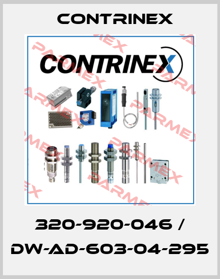 320-920-046 / DW-AD-603-04-295 Contrinex