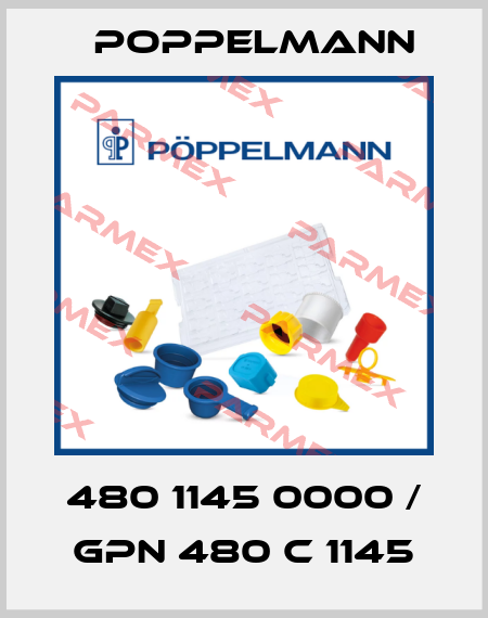 480 1145 0000 / GPN 480 C 1145 Poppelmann