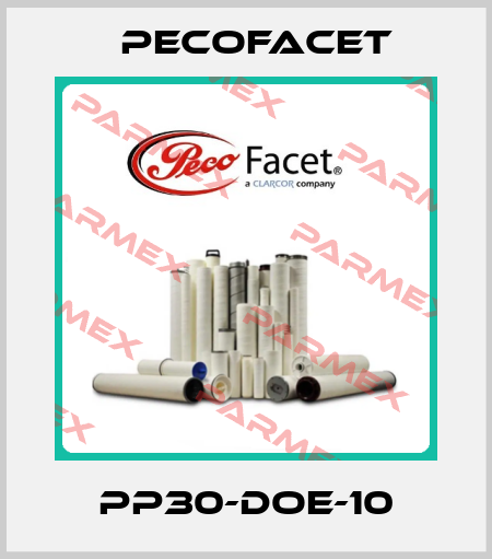 PP30-DOE-10 PECOFacet