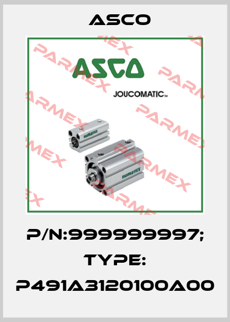 P/N:999999997; Type: P491A3120100A00 Asco