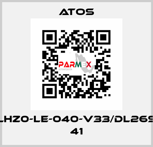 DLHZ0-LE-040-V33/DL26SB 41 Atos