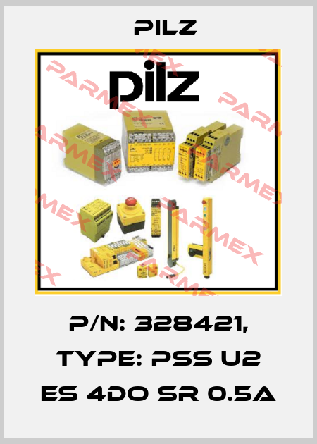 p/n: 328421, Type: PSS u2 ES 4DO SR 0.5A Pilz