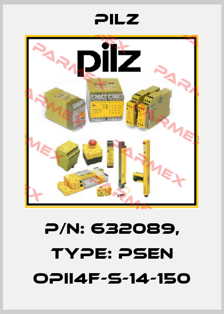 p/n: 632089, Type: PSEN opII4F-s-14-150 Pilz