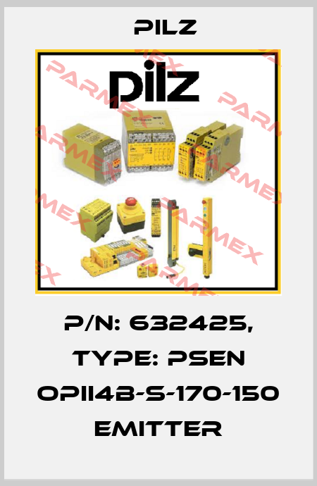 p/n: 632425, Type: PSEN opII4B-s-170-150 emitter Pilz