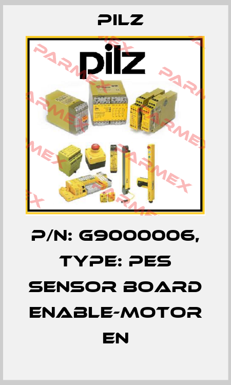 p/n: G9000006, Type: PES sensor board enable-motor en Pilz