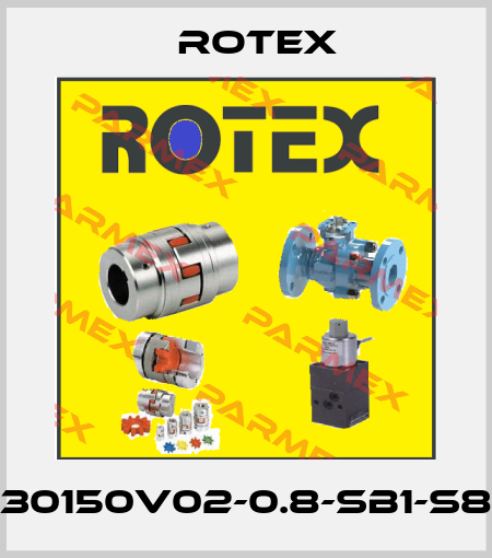 30150V02-0.8-SB1-S8 Rotex