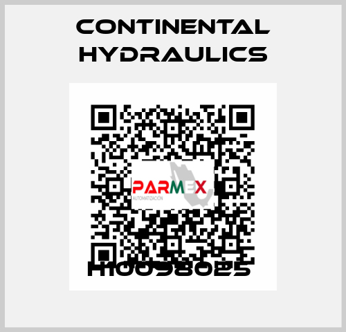 H10098025  Continental Hydraulics