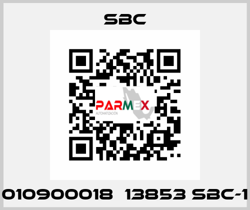 010900018  13853 SBC-1 SBC