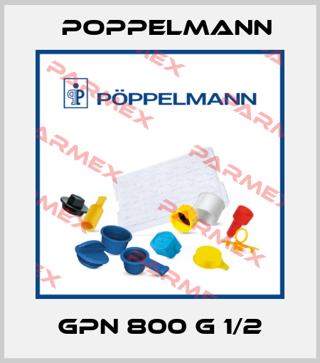 GPN 800 G 1/2 Poppelmann