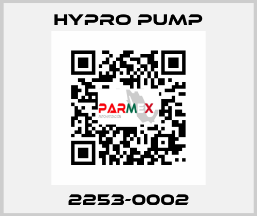 2253-0002 Hypro Pump